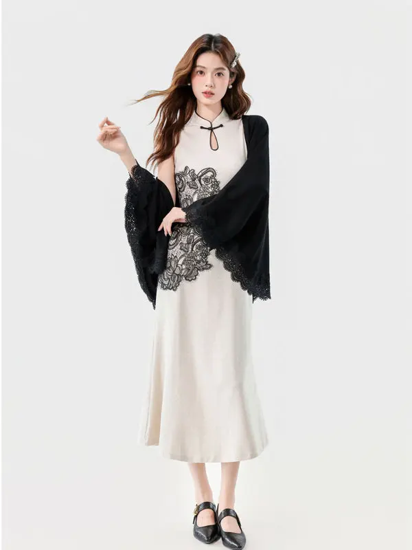 

New Chinese Style Set High Sensation Super Beautiful Dress One Whole Ootd Matching Summer 2025 Fashion Set Women's ...