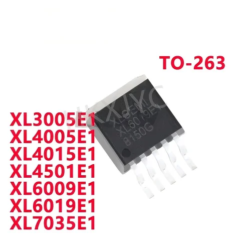 5-10/PCS New XL3005E1 XL4005E1 XL4015E1 XL4501E1 XL6009E1 XL6019E1 XL7035E1 TO-263 Voltage reduction chip In Stock