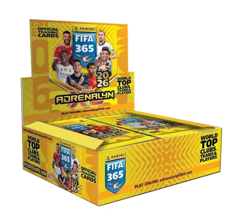 Nieuwe 2026 Seizoen Panini FIFA Verzamelkaarten 365 Adrenalyn XL WORLD TOP CLUBS TEAMS SPELERS Verzamelkaart Fan Cadeau Speelgoed
