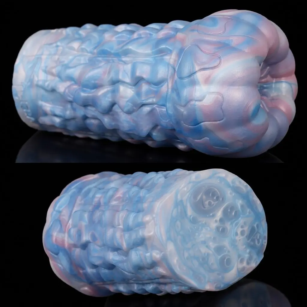 LUUK 軽量ポータブルファンタジーシリーズ男性用快楽カップ シングルチャンネルシリコン製ハンドヘルド大人用ストローカー玩具（個人用）