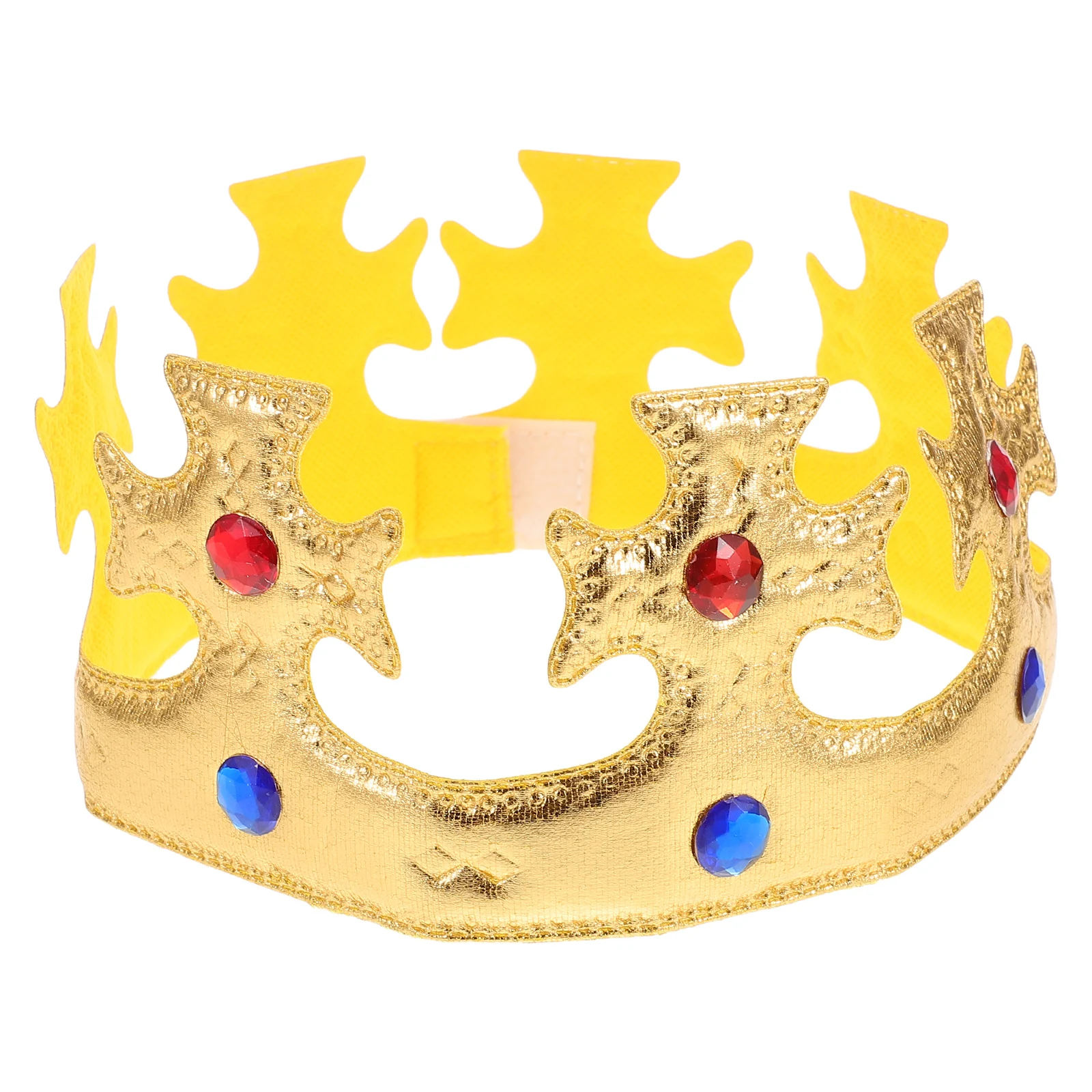 

Crown Headband Vintage Tiara Kings Costume Regal Carnival Headdress Prop Cosplay Hair Accessories Elegant Design Comfortable