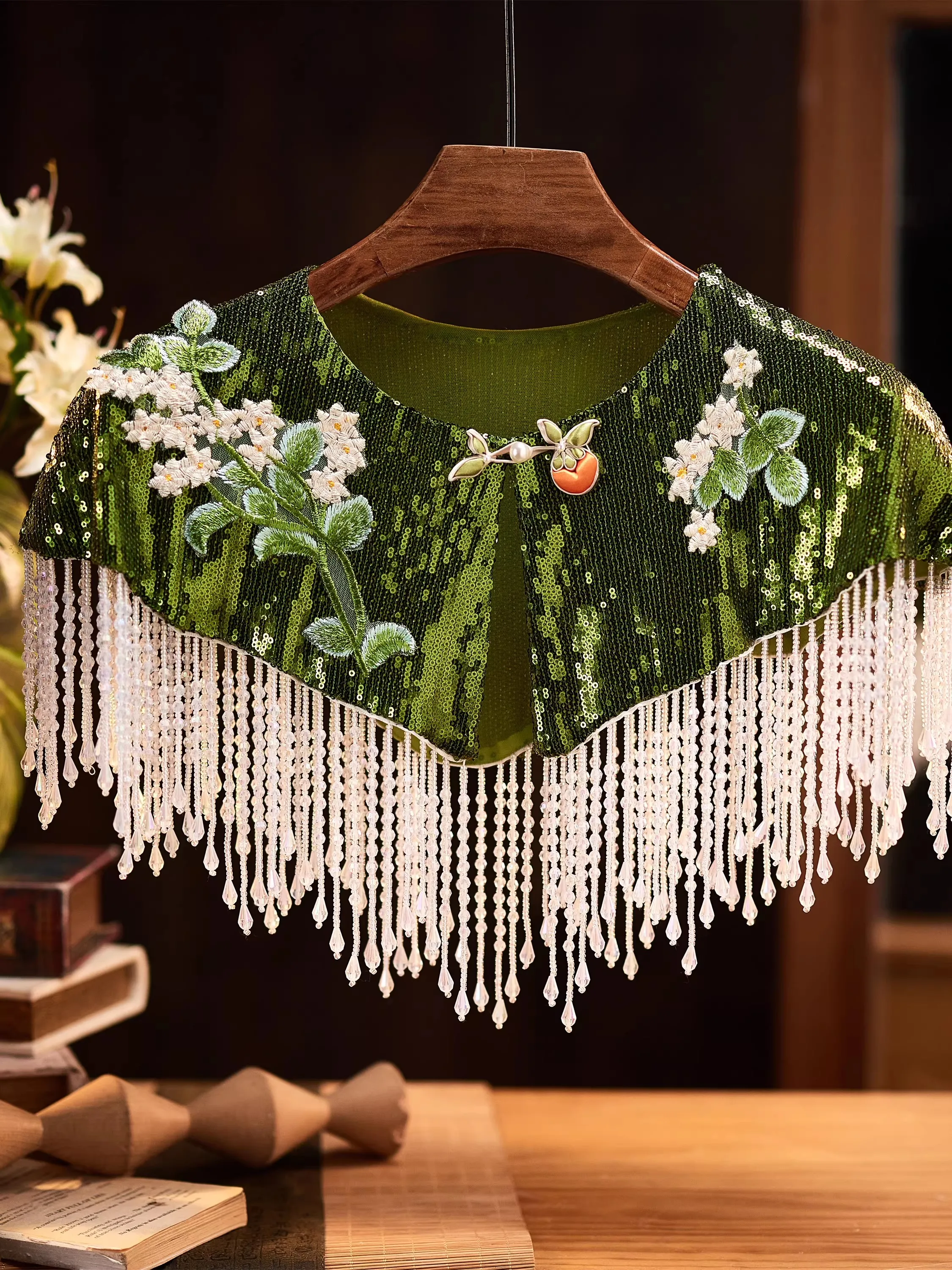 Ręcznie Robiona Zielona Haftow – Embroidery Pashmina recenzja i cena