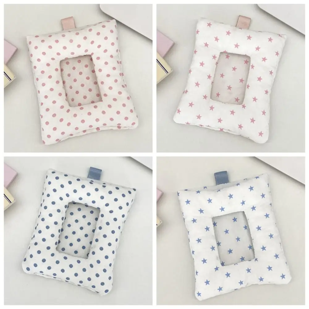 High Quality Cotton Photocard Holder Portable Display Photo Protector Case Storage Card Holder Students