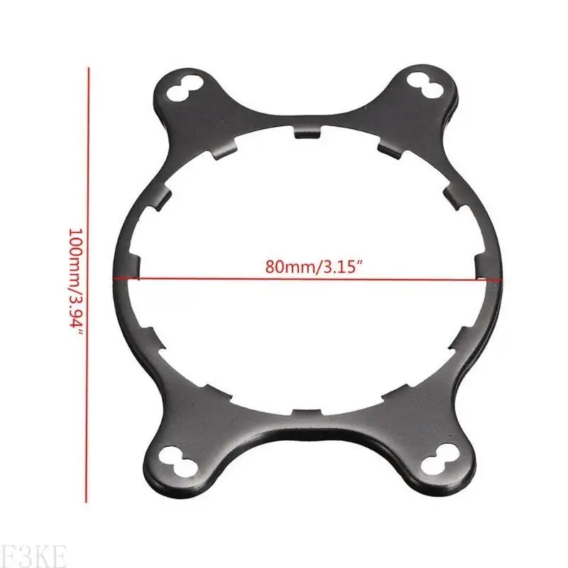 

F3KE Stable CPU Fan Bracket Holder Radiator Mount Sturdy Back Plate Support for AM4