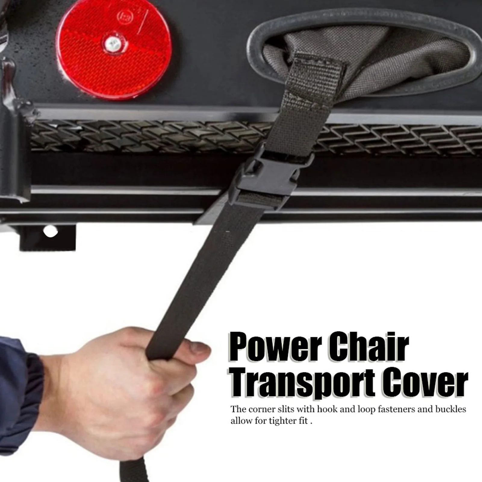 Outdoor Electric Powered Chair Water Resistant Transport Cover Waterproof Sun Shade Protective Cover Power Chair Transport Cover