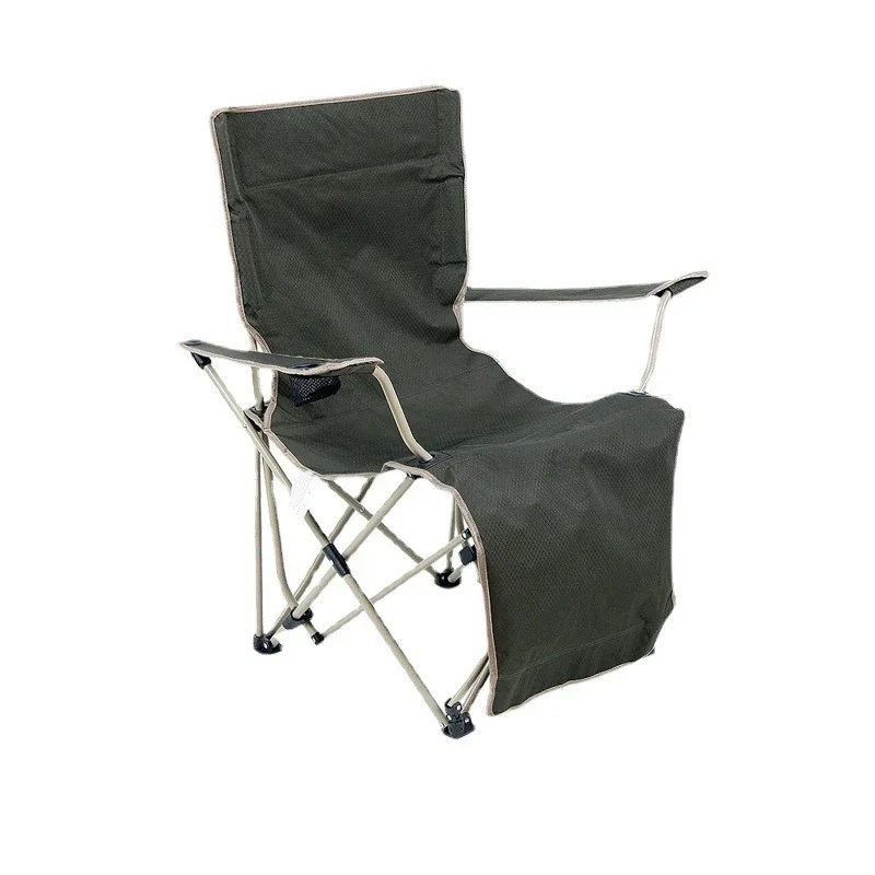 

Outdoor camping automatic folding lounge chair, beach camping picnic chair, office lunch break single bed