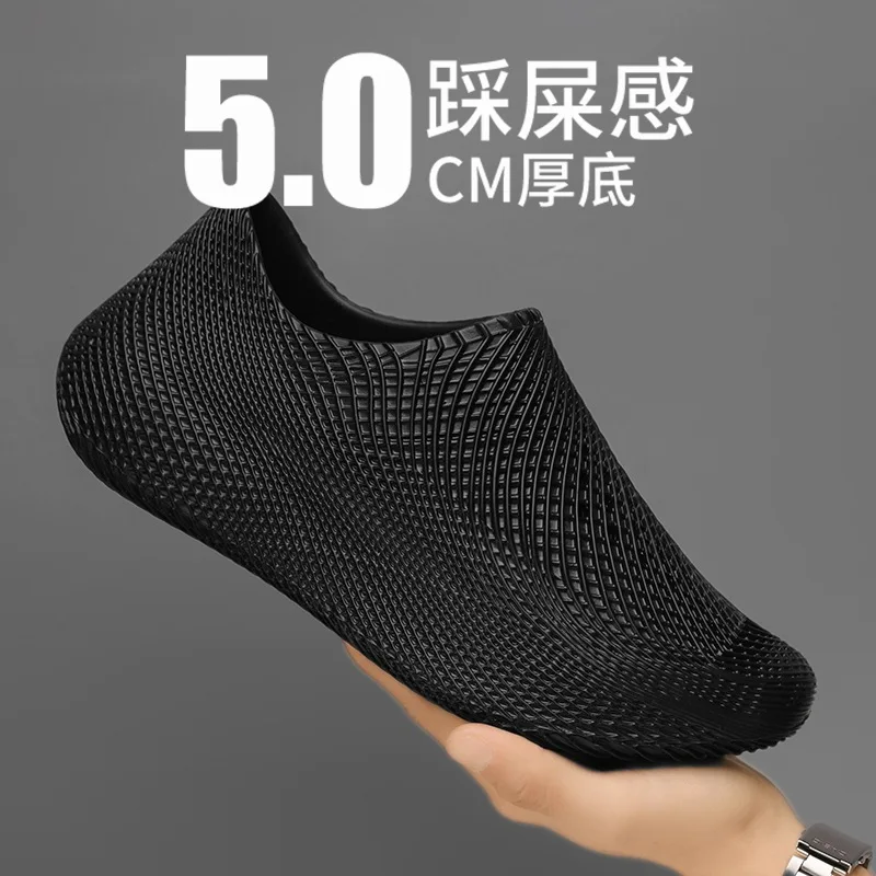

Cave shoes men's light work men's breathable slippers sandals beach trendy brand casual versatile