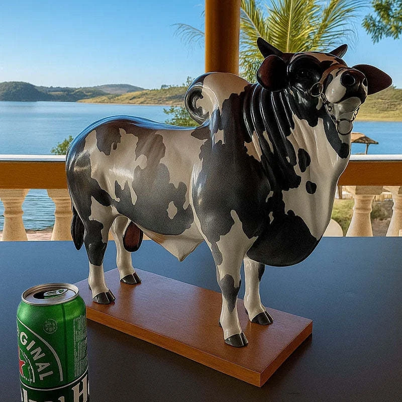 

Bull Shaped Liquor Dispenser Resin Tabletop Pourer Decanter Party Bar Centerpiece Gift For Couples Birthday Christmas