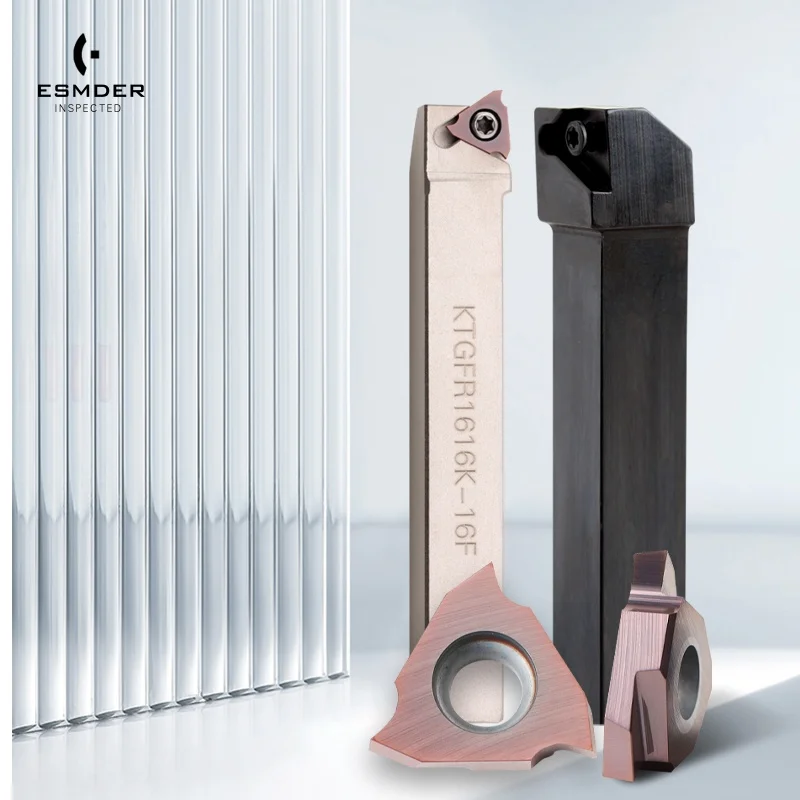 

Slanted mouth bronze-colored TGF32R Groove Blade series Lathe Cutting Tool For Stainless steel universal steel parts