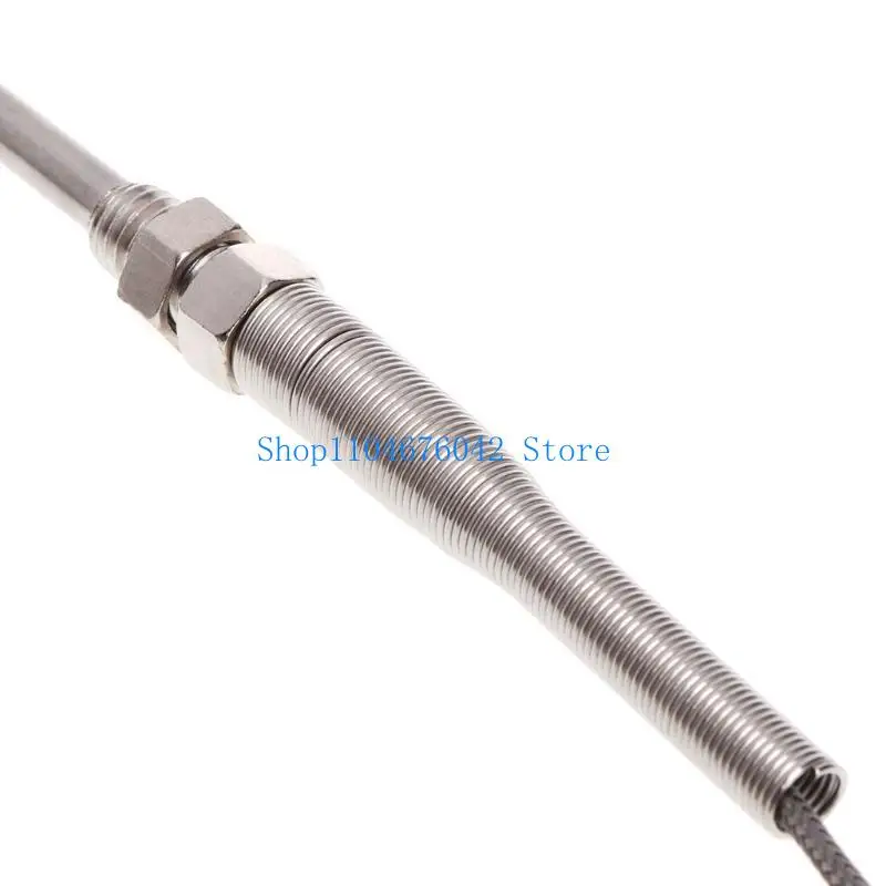 5asd احترافي 5 مللي متر × 100 مللي متر Pt100 الحرارية برغي طول الخيط 1 متر-مسبار