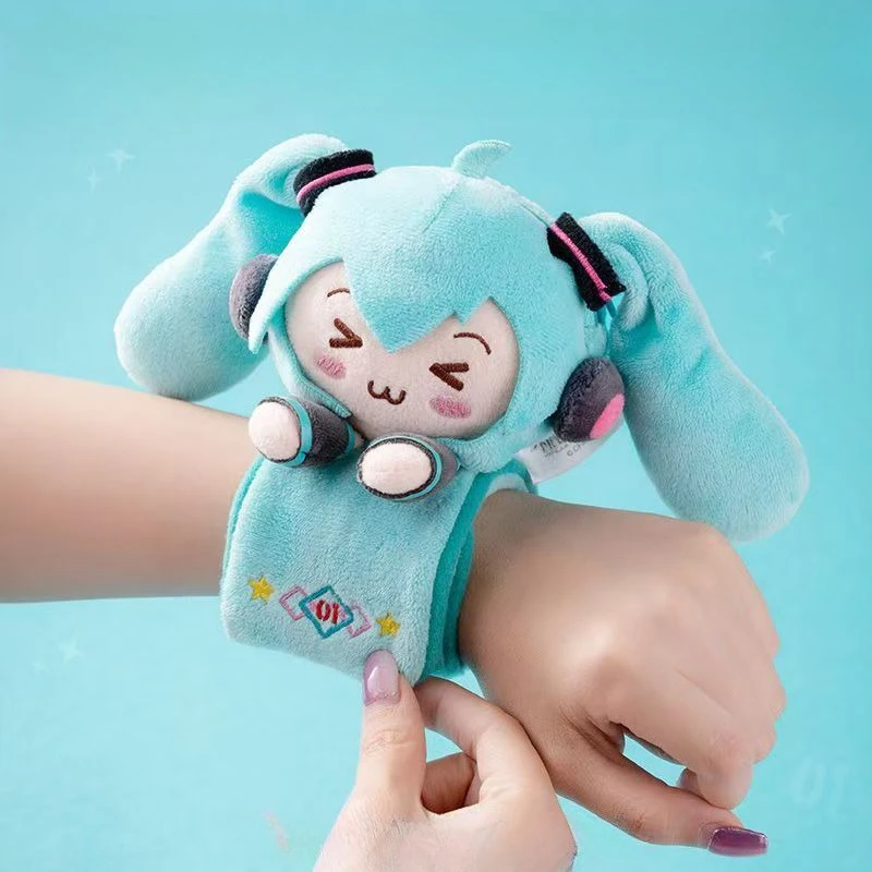 hatsune-miku-winking-series-snap-pulseira-anime-cosplay-acessorio-curto-pelucia-pp-algodao