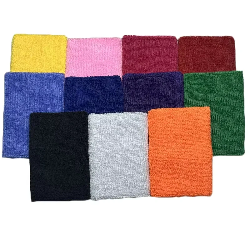 2 Stück Handgelenk-Schweißband, Tennis-Armband, Volleyball, Fitness, Handgelenkschutz, Unterstützung, Schweißband, Handtuch, Schutzhülle, 8 cm – Detail 1