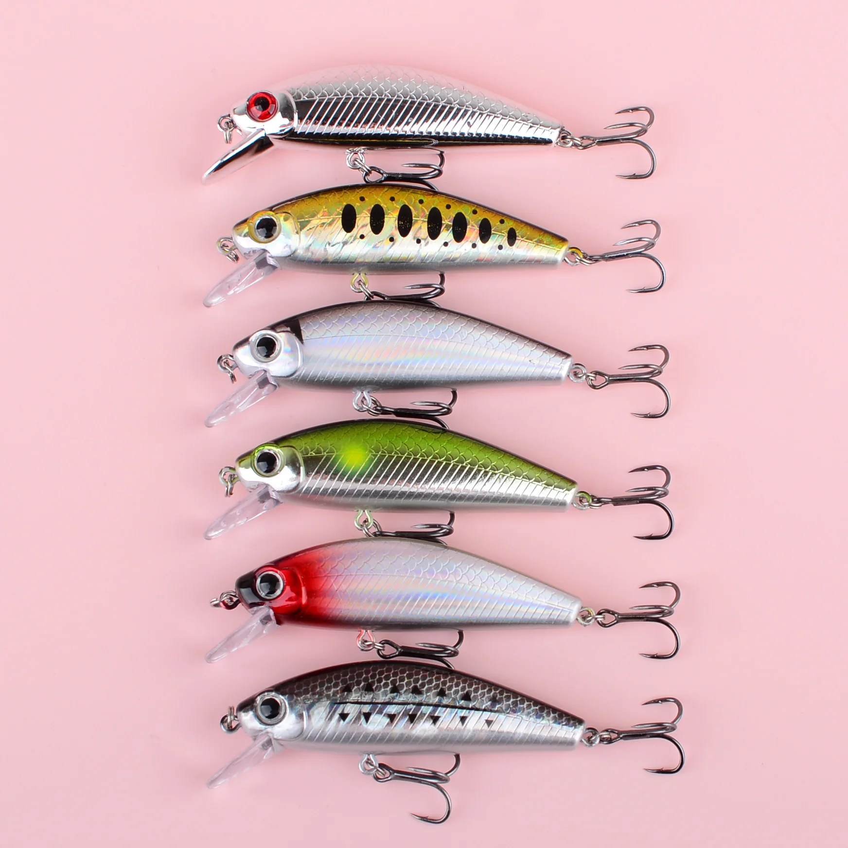 Señuelo minnow con impulso magnético jerkbait para lucio y carpa - imagen 4