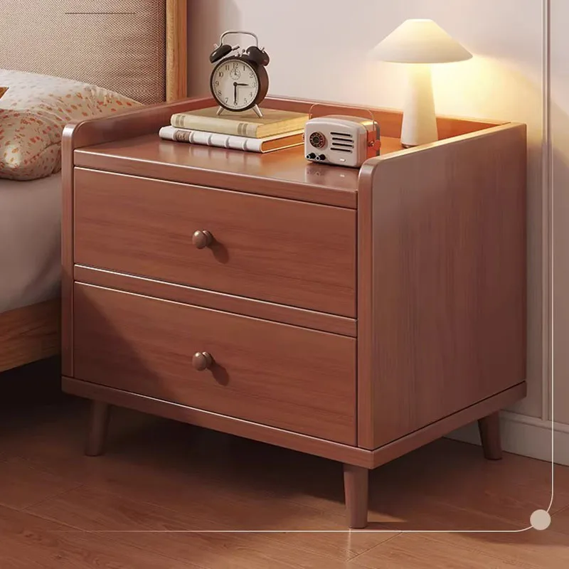 Librero Nordic Bedside Table Storage Drawers Organizer Makeup Simple Nightstand Decor Narrow Mesitas De Noche Salon Furniture