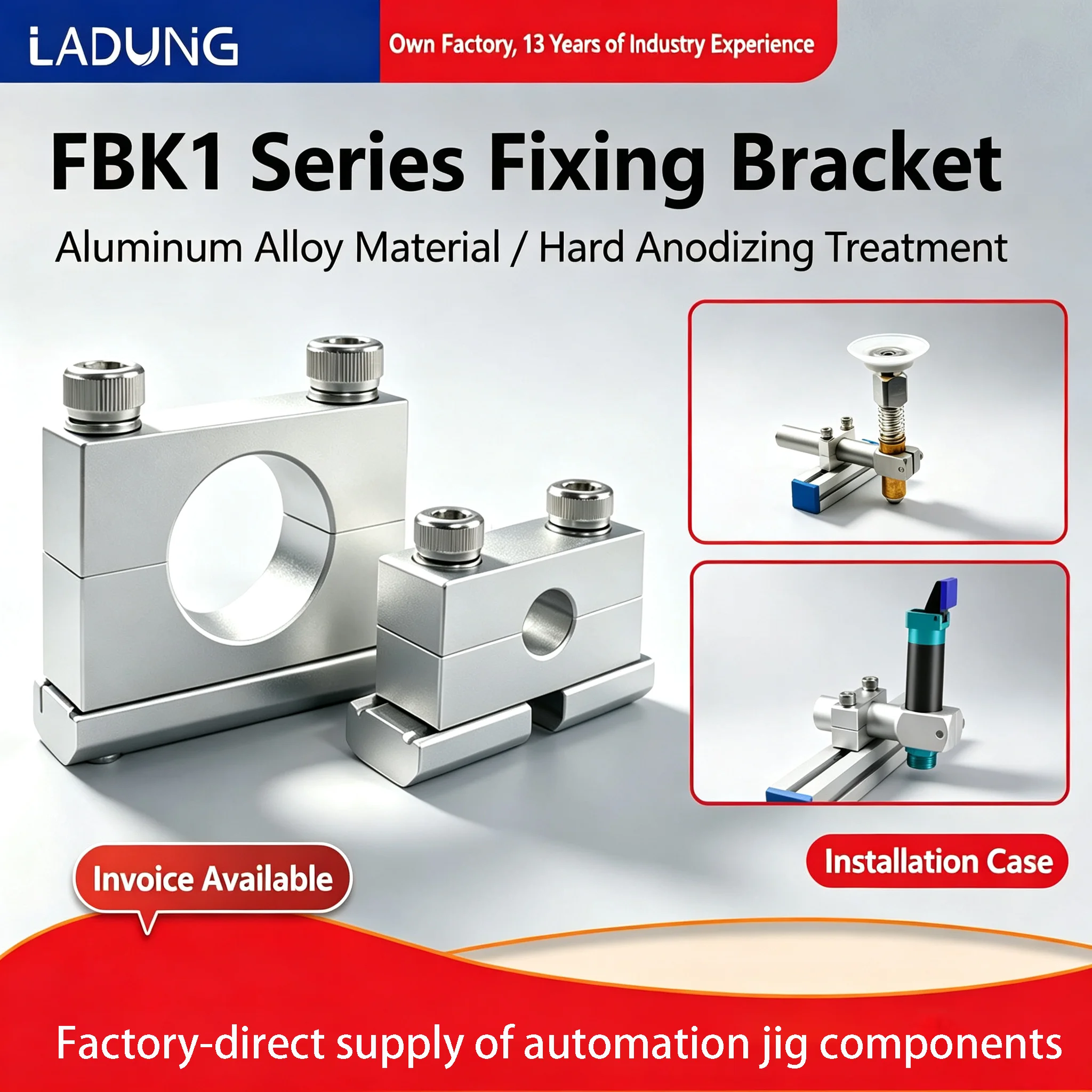 Robotic Arm EOAT Accessories SMBS Rotating Brackets, Suction Cup/Gripper Mounts Sliding Brackets (8/12) for Fixture Mounting