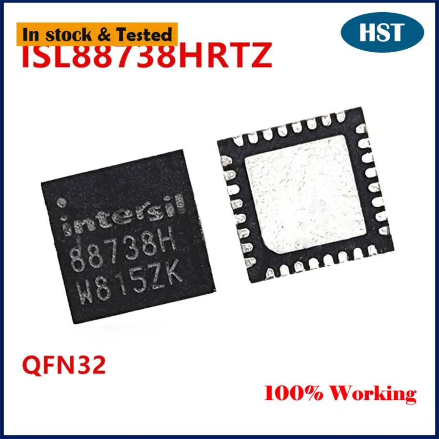 5PCS/LOT Original New ISL88739HRZ-T 739HRZ QFN ISL88738HRTZ 88738H IC Chip