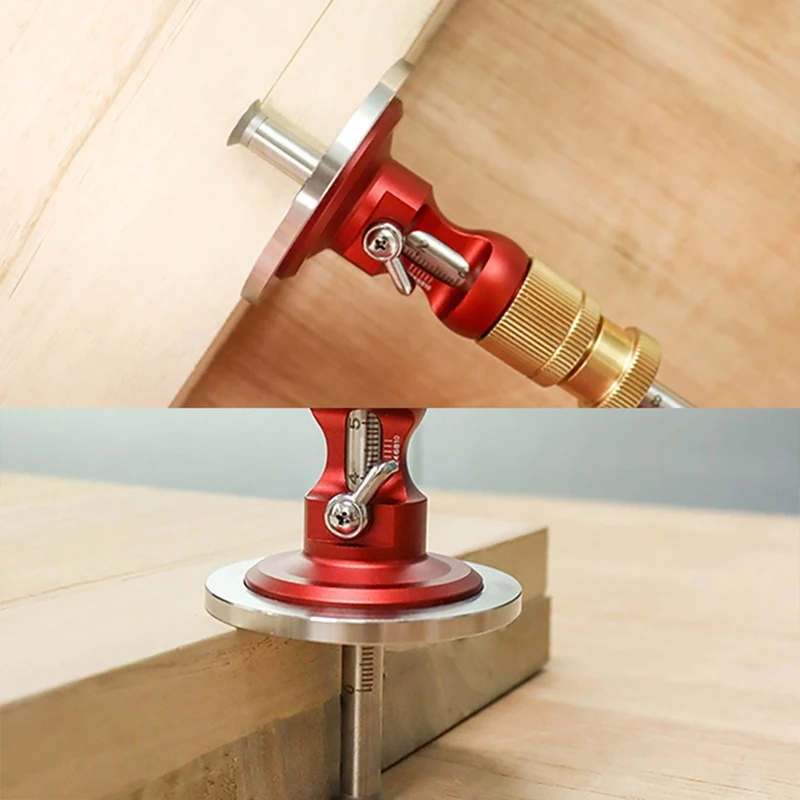 Brass European-Style Scribe High-Precision Scribe Tool Carpentry Parallel Line Drawing Mortise Mark Ruler-A79U