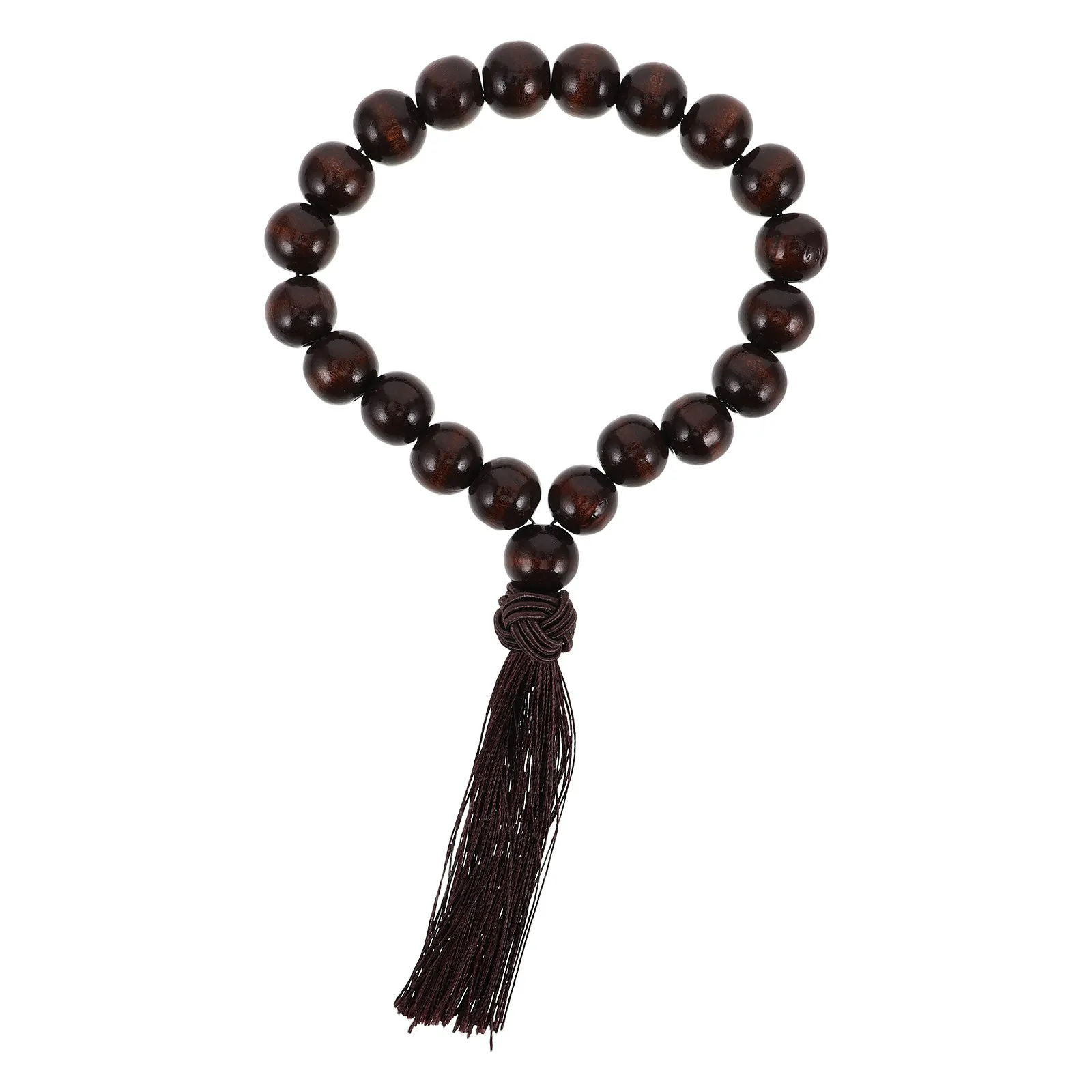 Ebony Wooden Gear Shift Bead Car Interior Decoration Elegant Spiritual Prayer Bead for Vehicle Gear Lever Natural Wood Blessing