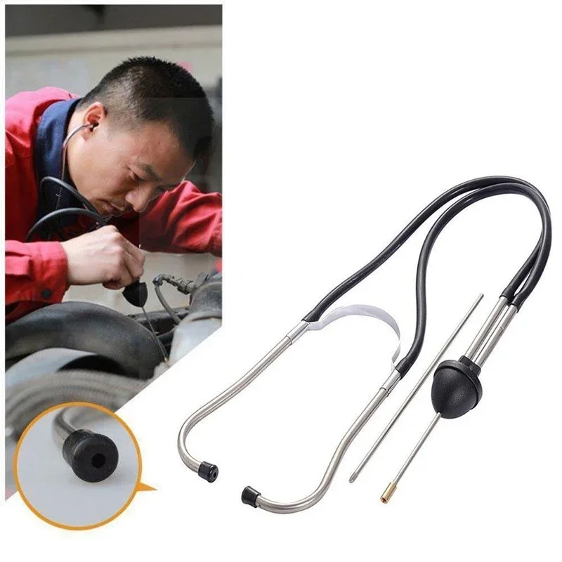 22+8CM Auto Cylinder Stethoscope Mechanics Stethoscope Car Engine Block Diagnostic Automotive Hearing Tool for Car Repair Tools