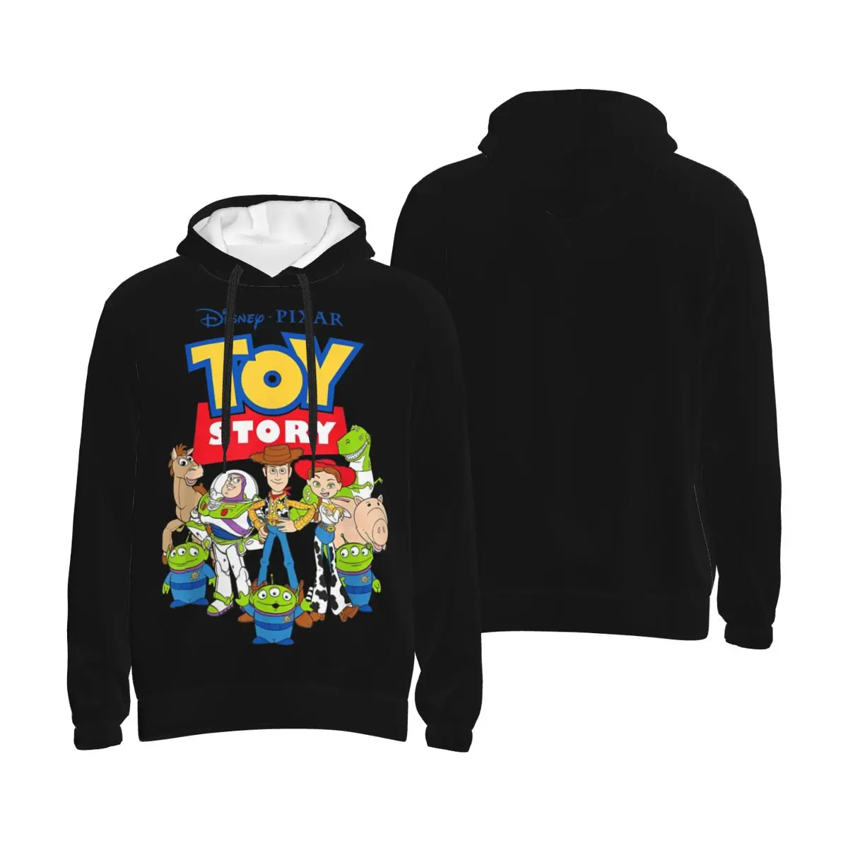 Toy Story Buzz Woody Jessie Hoodie For Men Women Sweatshirt Graphic Kanga Pocket Hoodies Hoodie Pullover Long Sleeve Shirts