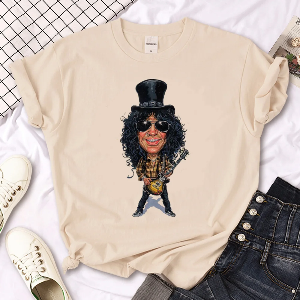 Slash top women Y2K t-shirts female streetwear manga clothing