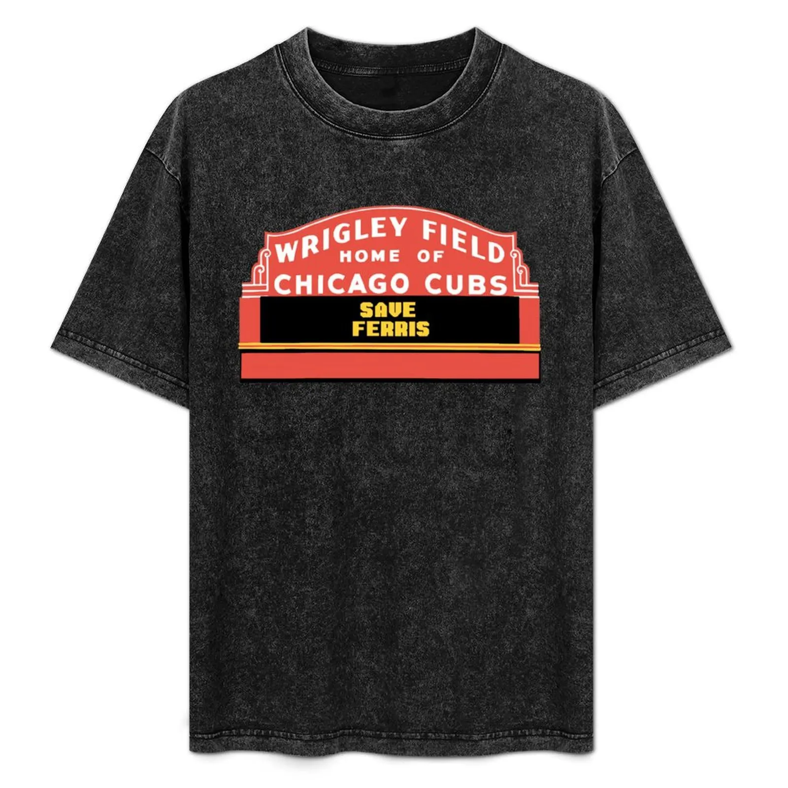 

Save Ferris Wrigley Field Sign T-Shirt Anime t-shirt topping anime clothes shirts graphic tees mens t shirts
