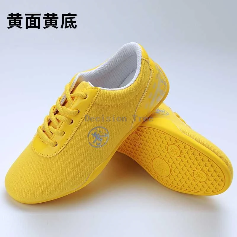 

2025 anti-skidding wear-resistant wushu shoes unisex chinese kung fu training sneakers martial arts team performance shoes h005