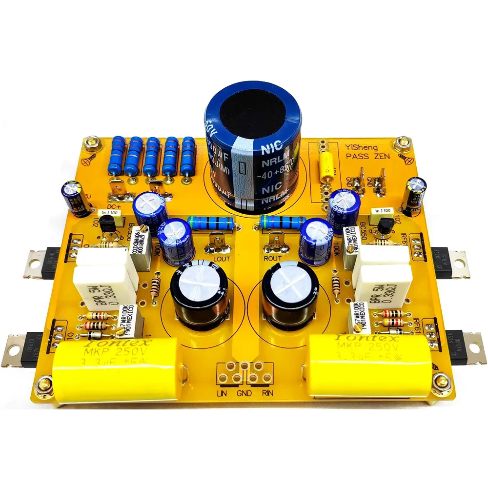 PASS ZEN IRF610 FET Single-end Class A 5W HIFI Computer Headphone Power AMP Amplifier Finished Board