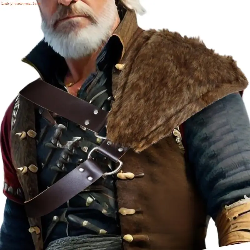 F92D Llamativo accesorios teatro chal cómodo accesorio disfraz punto para entusiastas del Cosplay y viajeros