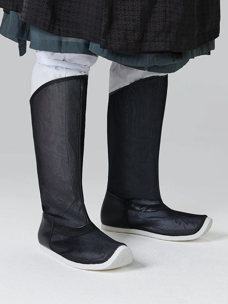 أحذية مينغ سونغ هانفو أحذية طويلة مسطحة القاع قابلة للتنفس #1