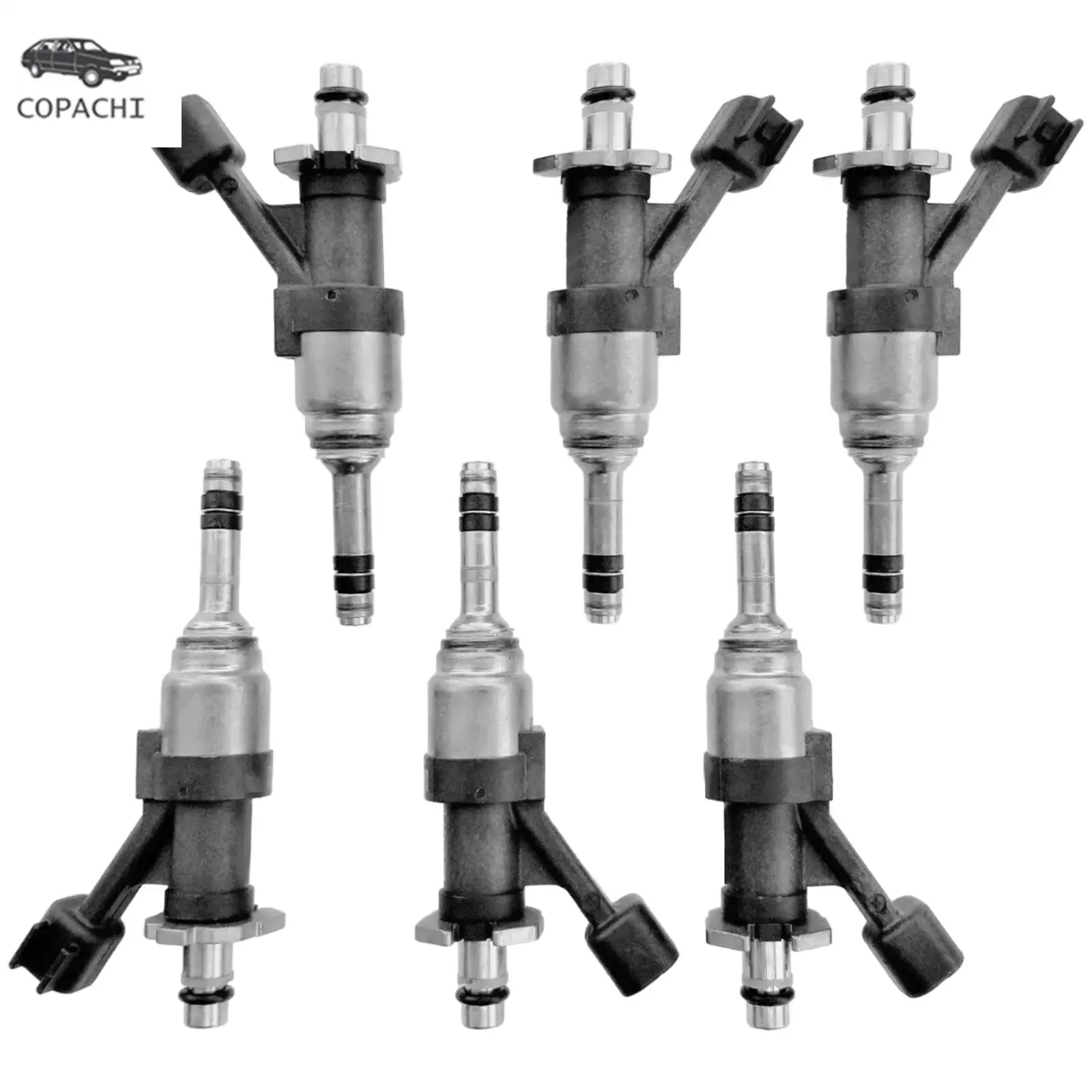 

6pcs Car Fuel Injectors 12668390 0280150943 0280150556 0280150939 0280150909 12672368 For 14-18 Chevy GMC 1500 4.3L V6