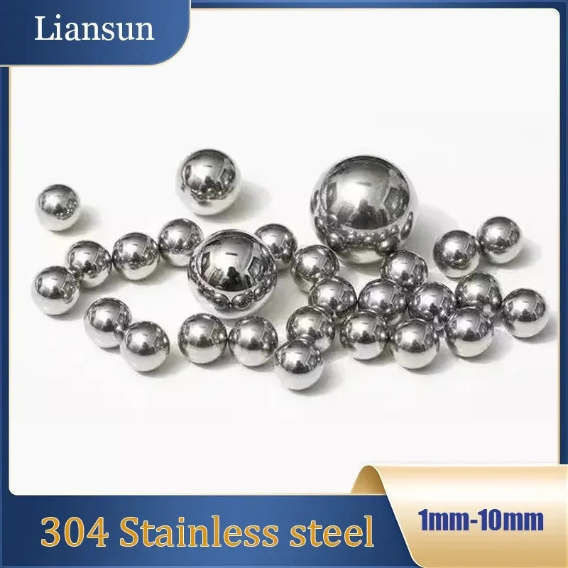 

304 Stainless Steel Solid Steel Balls 1mm-10mm High-Precision Wear-Resistant Steel Balls Corrosion-Resistant and Wear-Resistant