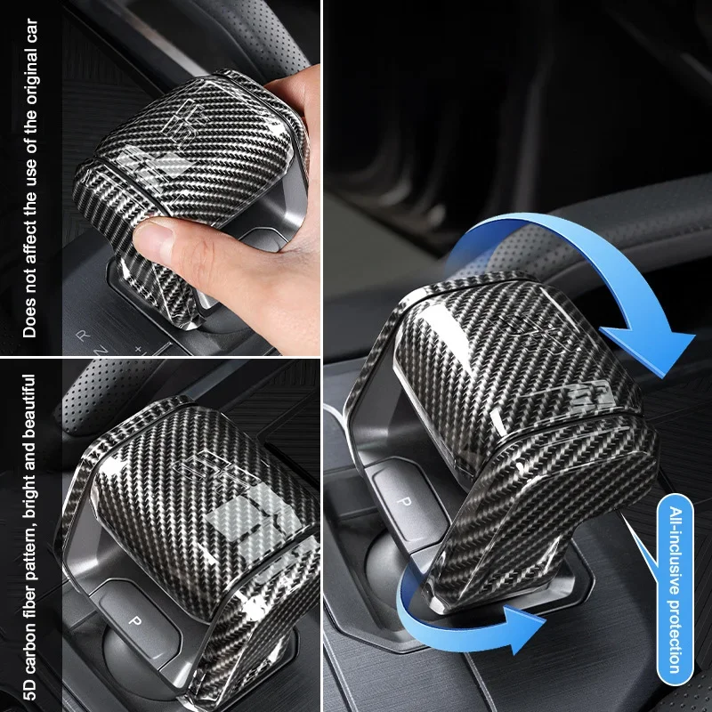 

Car Gear Knob Decorative Cover Fit for Jetour Traveler T2 2025 Modified ABS Auto Gear Protection Cover Car Interior Accessories