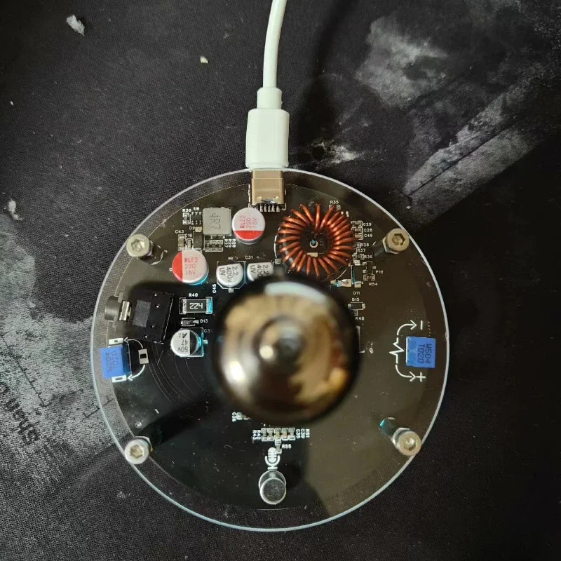 DIY Gaming Digital Tube Glow Tube LED Luminoso Pastilla de Música Pantalla de Música