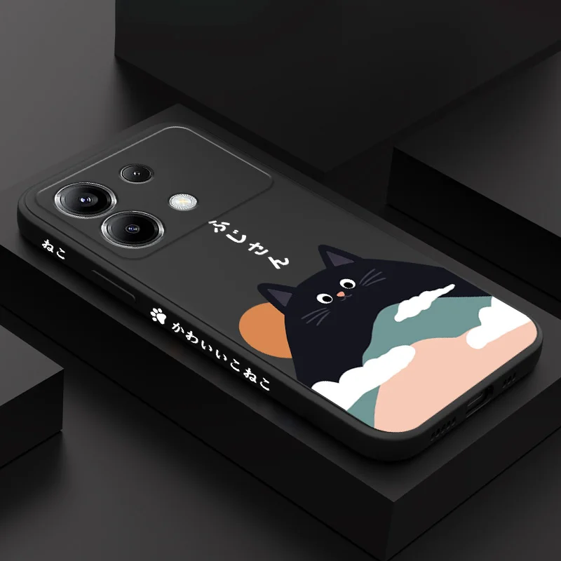 

Mountain Cat Phone Case For Xiaomi Poco F7 X7 X6 F6 M6 M5 M5S F5 X5 F4 X4 M4 F3 M3 X3 Pro 4G 5G GT Silicone Cover