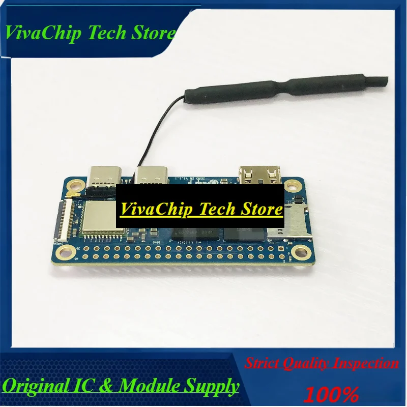 VivacpPi Zero 2w Single Board Computer 2 W 1gb/1.5gb/2gb/4gb LPDDR4 Wi-Fi5 + BT5.0 Development Board Pi Zero 2w