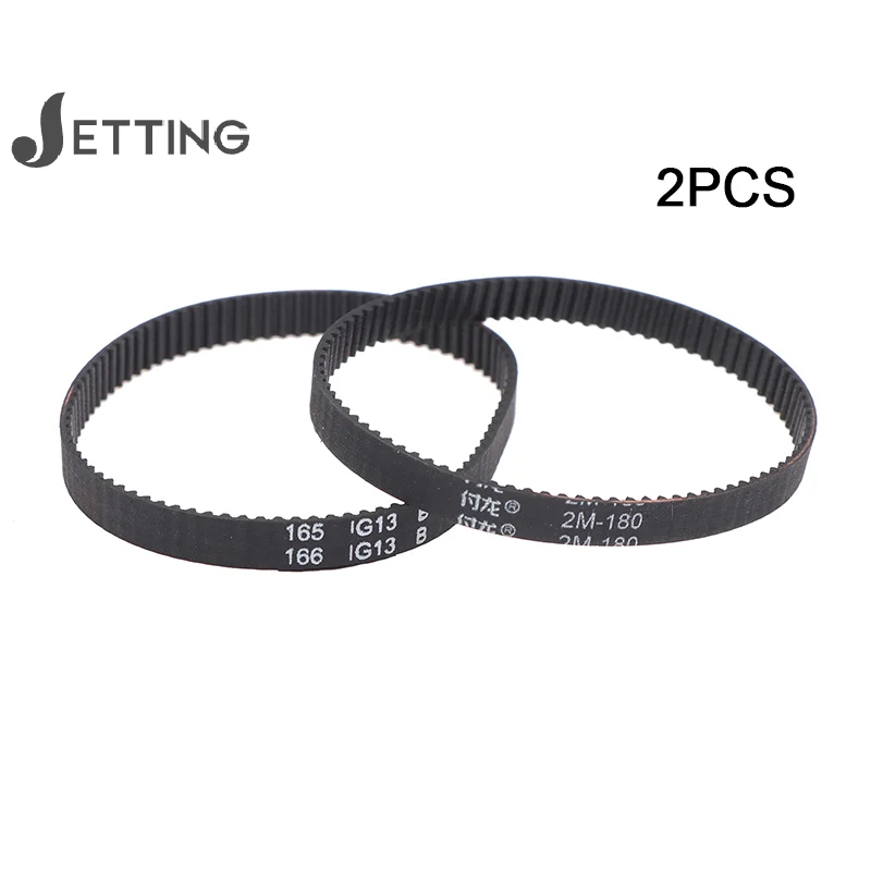 2pcs Timing Drive Belt 2GT/2M Perimeter 140 142 150 160 180mm Width 6mm Synchronous Conveyor Spare Part For Vaccum Cleaner