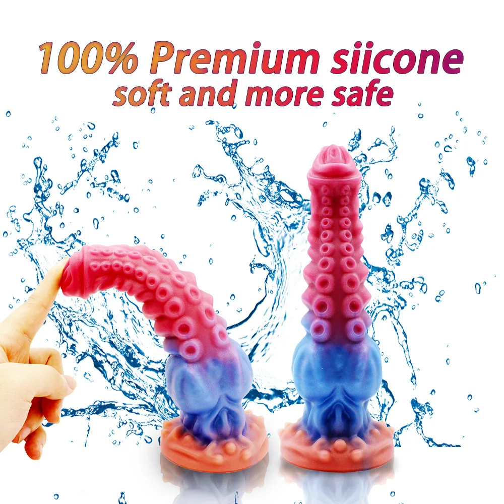 Realistic Silicone Tentacle Dildo With Strong Suction Cup Monster Thick Knot Dildos For Adults Fantasy Sex Toys For Men Women - Image 2