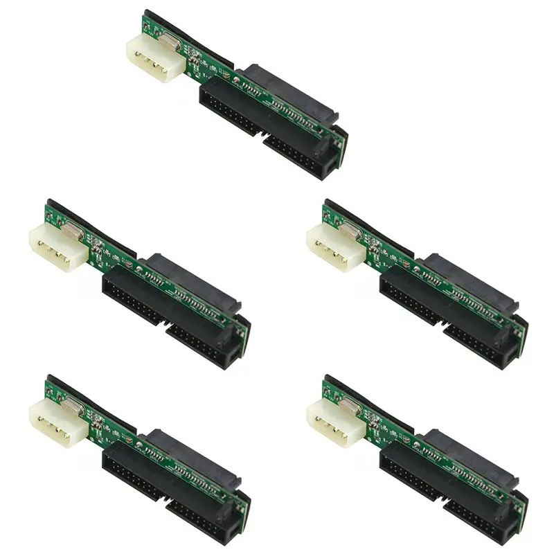 N35R-5X Sata To IDE Adapter Converter 2.5 Sata Female To 3.5 Inch IDE Male 40 Pin Port 1.5Gbs Support ATA 133 100 HDD CD DVD