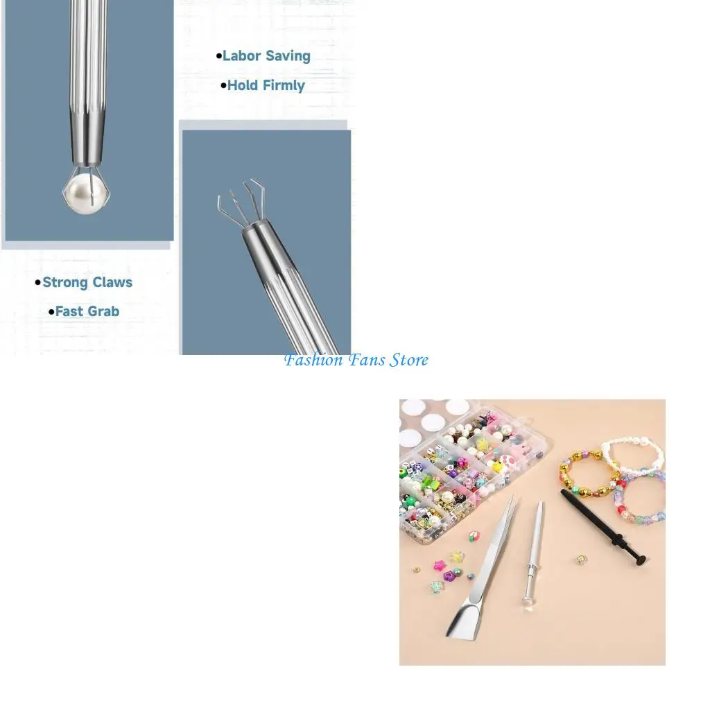 

Набор из 4 эргономичных пинцетов с бусинами, предназначенных для деликатной регулировки ювелирных изделий