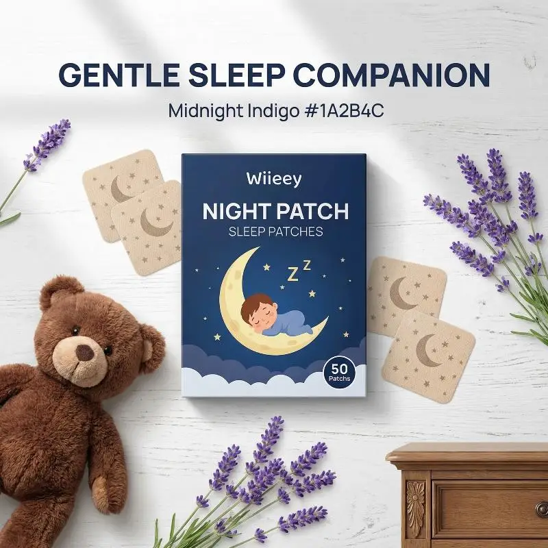 

42 шт./упак. Детские пластыри для сна: помогают детям легко и быстро заснуть ночью, расслабляющие пластыри для тела