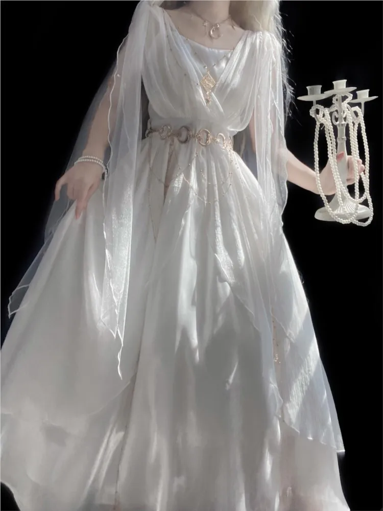 

Divine style large skirt dress Chinese-style clothing