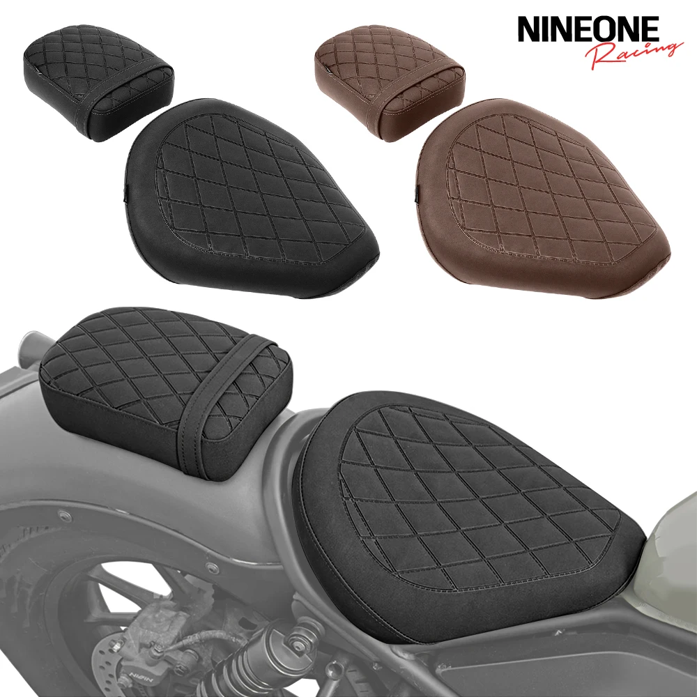 

Front Rider Seat Front Seat Cushion Passenger Pillion Cushion Pad For Honda Rebel CMX 250 300 500 CMX500 CMX300 CMX250 2017-2025