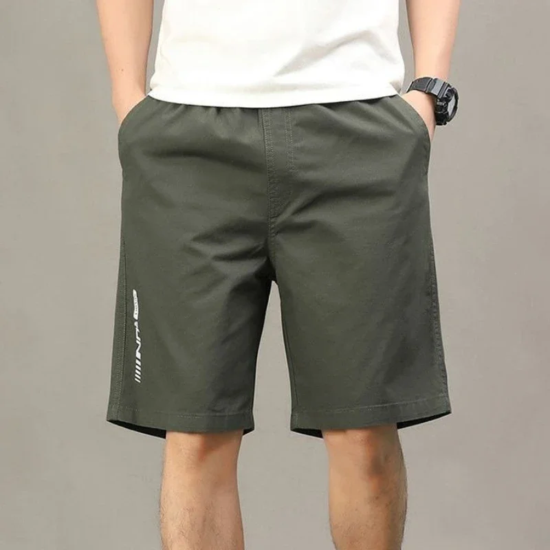 Мужские шорты на шнурке, мешковатые пляжные широкие свободные дизайнерские тонкие брюки, новинка 2025, горячие предложения Xxl, мужские короткие брюки в корейском стиле