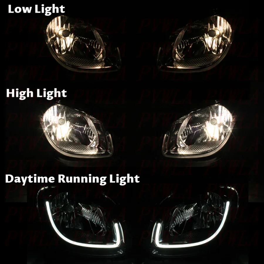 LED Front Headlights For Benz Smart Fortwo Coupe 453/Cabriolet 2014 2015 2016 2017 2018 2019 Car accessories Headlamp LED DRL