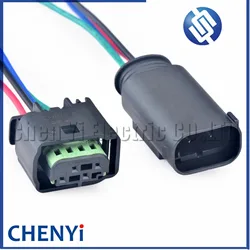 4 Pin 1-967640-1 8E0 971 934 LPG Converter rear-view camera connectors Oxygen Sensor Socket wire cable Plug 8E0971934