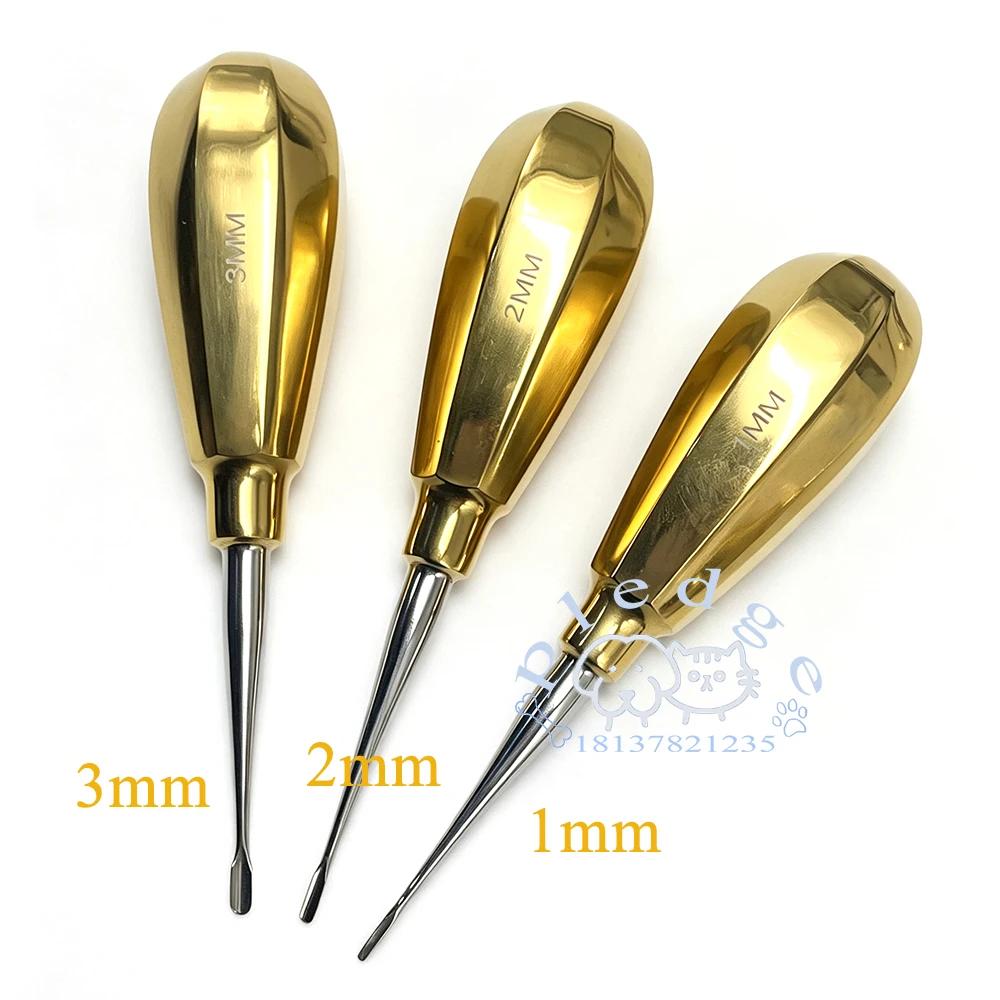 Veterinärmedizinisches Zahninstrumenten-Set, Zahnextraktions-Kit für Haustiere, Zahnheber, Zahnsonden, Zangen, Mundöffner für Hunde, Katzen und andere Tiere. – Detail 4
