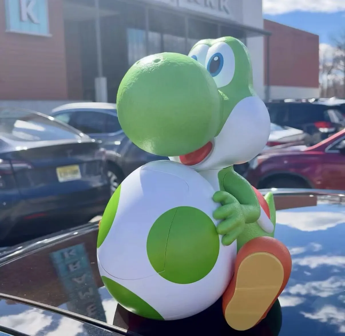 

Официальный многоразовый стакан для воды в форме манго с дизайном Йоши из фильма «Супер Марио Галактика» от Universal Studios, коллекционный, в форме ведра для попкорна