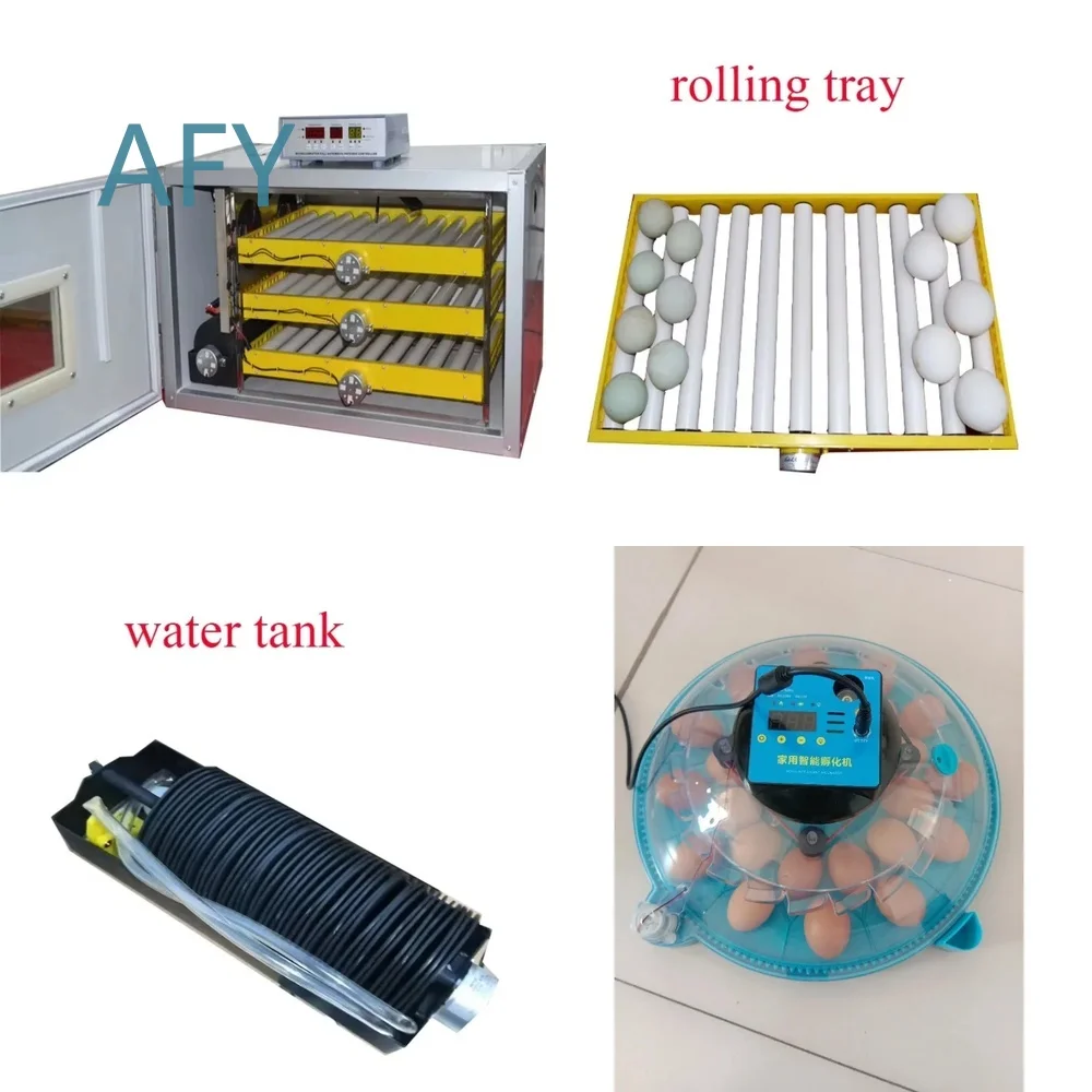 Automatic Mini Egg Incubator for Chicken Eggs 180 Capacity 12V 110V 220V Dual Power Supply Farm Poultry Hatchery Equipment