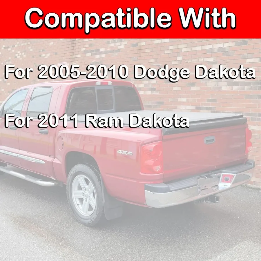 مجموعة المصد الخلفي من الفولاذ لـ 20052010 دودج داكوتا 2011 رام داكوتا 20062009 ميتسوبيشي رايدر كروم المصد الخلفي استبدال